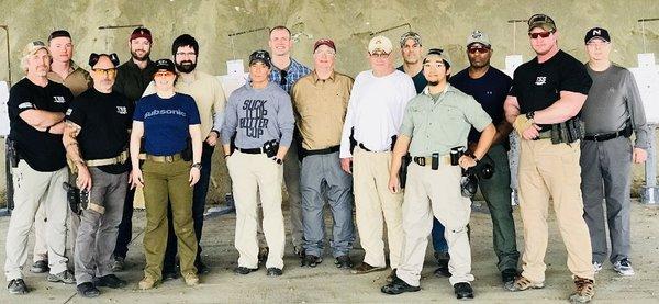 Combat Pistol Course on 14 April 2018 - MISSION ACCOMPLISHED!
