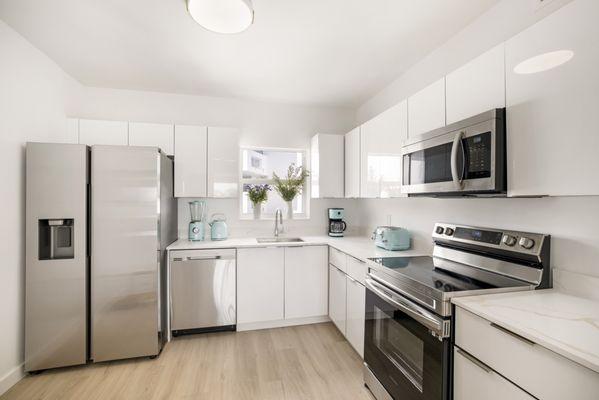 Fully equipped kitchen