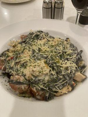 Jambalaya Alfredo - big portion!