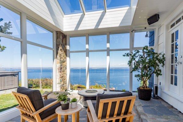 Sun room of a recently sold property