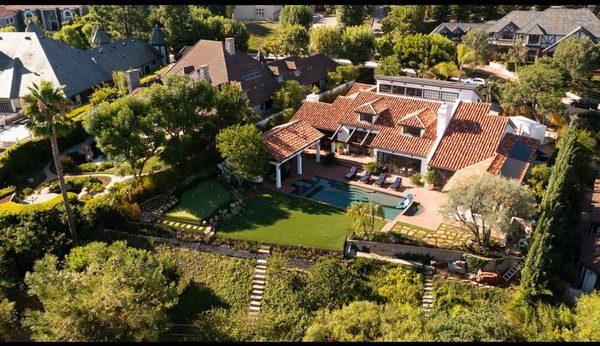 Custom Spanish tile roof