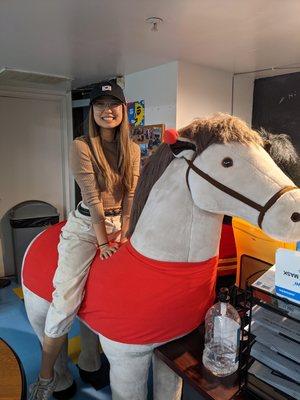 Happy with my new glasses