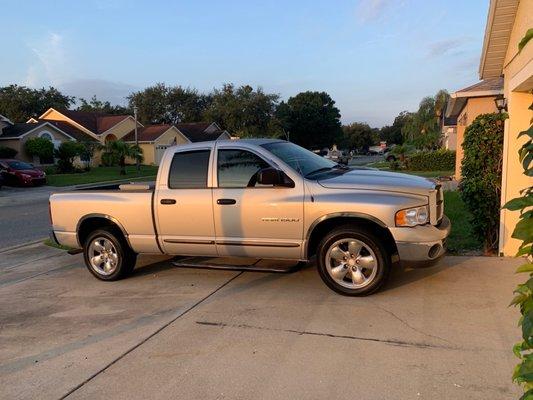 Ceramic coated my 02 Ram.  Did a great job!