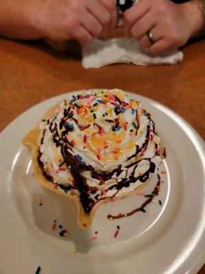 Fried ice cream
