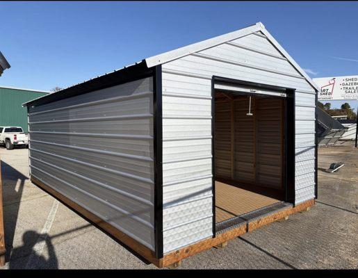 10x16 Metal Eco-Storage Building