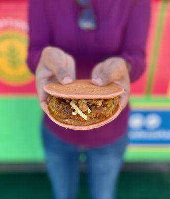 Uttapam Sandwich - Our January Monthly special - In partnership with #PlantBasedForPlanet