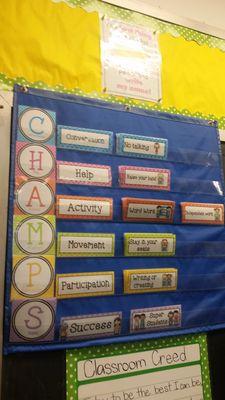 Very clear expectations!