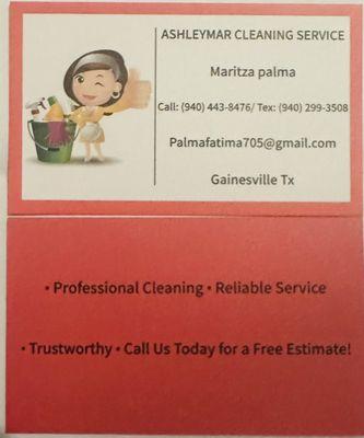Aslheymar Cleaners Service