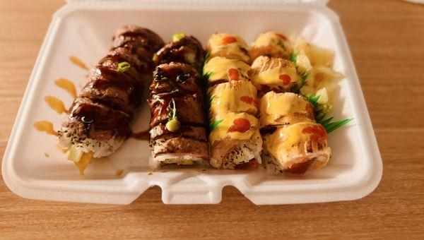 Surf & Turf Roll & Atomic Bomb Roll