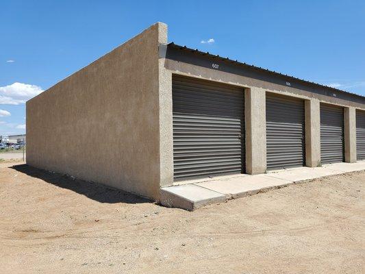 Drive-up accessible units. Located off Castle Rock and Sunshine.