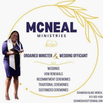 McNeal's Mobile Notary Public Services /Wedding Officiant