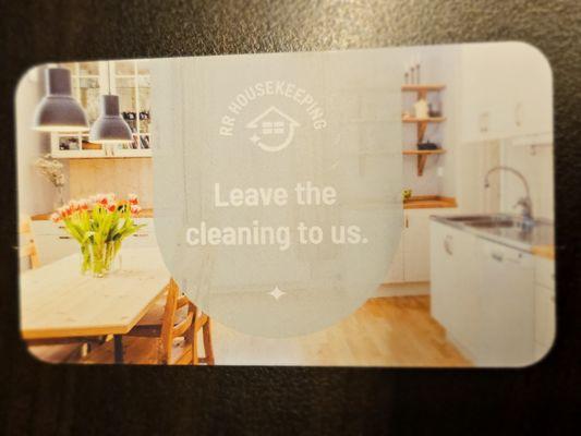 R R Housekeeping