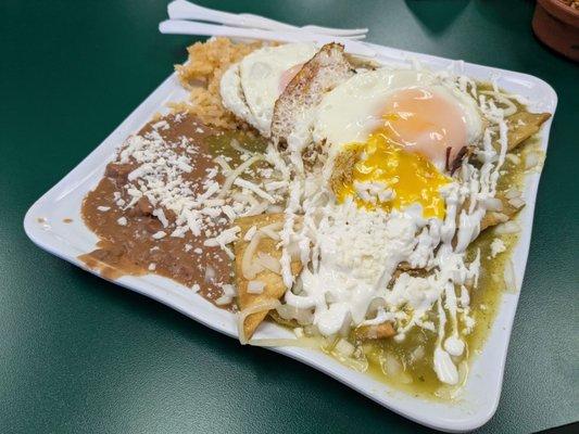 Chilaquiles verdes