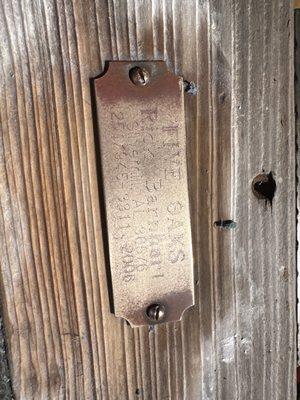 Found this floating in the Gulf near Orange Beach. Front of a complete Adirondack chair, floating about 200 yards off the beach.