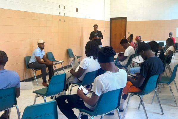 Some of Hoston's community outreach includes educational sessions on how to understand and make the most of your health insurance.