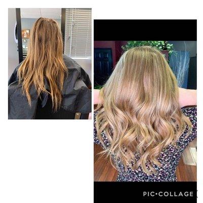 Daniella is a talented hairstylist! She knew exactly what to do when I told her what I wanted. I am super excited to show off my new hair!