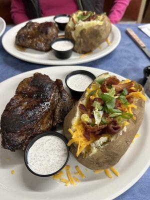 Our perfectly prepared meal! Thanks Will and family! We really enjoyed meeting you and the kids!