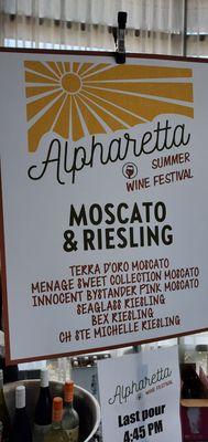 Alpharetta Summer Wine Festival