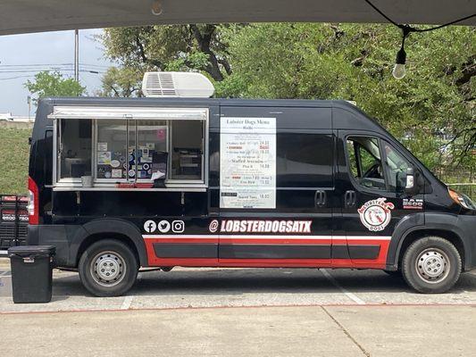 The Lobster Dogs' Van