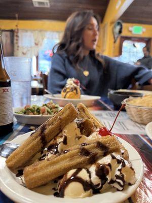 Best churro sundae ever!!!!!