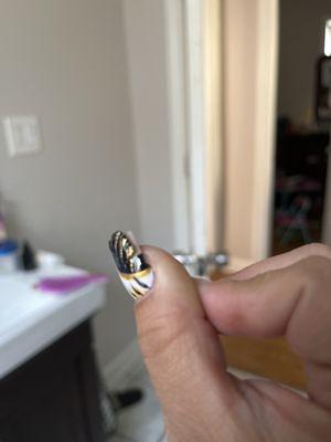 Literally peeling off!!!