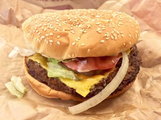 Whopper with Cheese - Burger King at SeaTac Airport