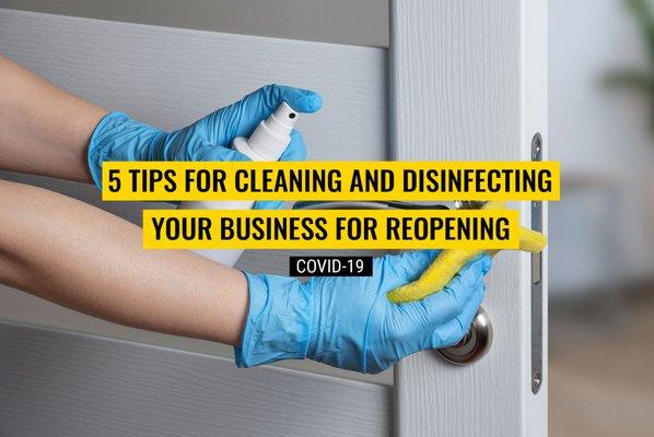 1. Wear a mask
2. Wash your hands
3. Social distance
4. Hire a professional cleaning company
5. Maintain regular cleanings!