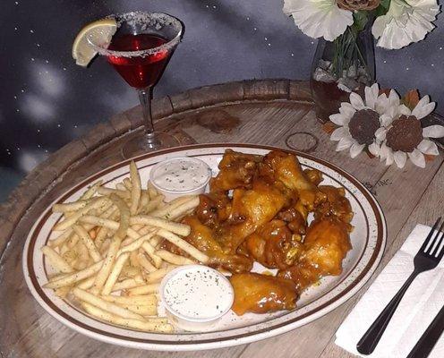 12 Piece Golden Tangy Chicken Wings