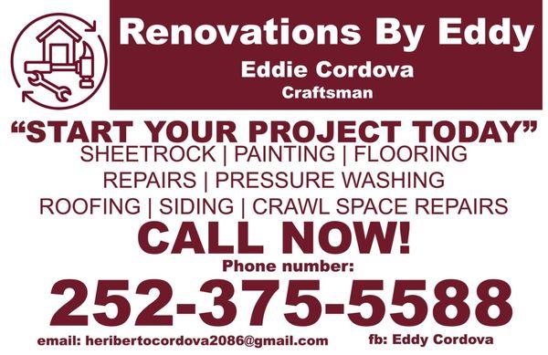 Renovations By Eddie