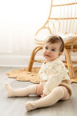 In- studio first birthday photo session