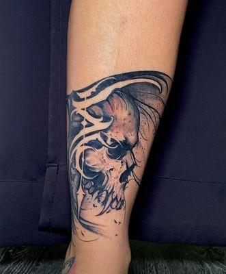 Southern Horn Tattoo