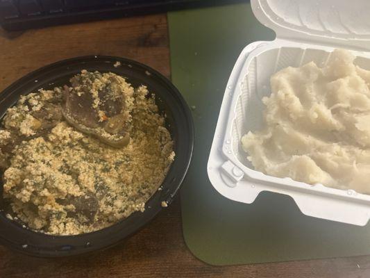 Egisu Soup + Yam Fufu