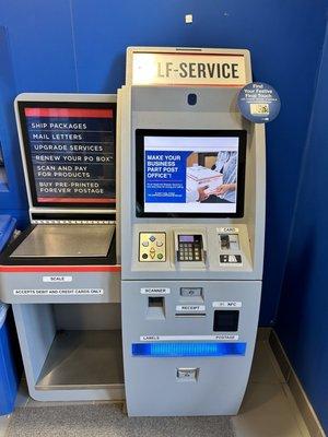 Self service kiosk