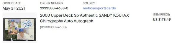 Melrose Sports Cards