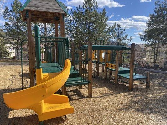 Larger playground.