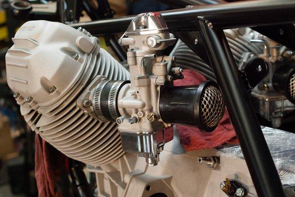 Restored LMI Del'Lorto Carbs for Mikey G.