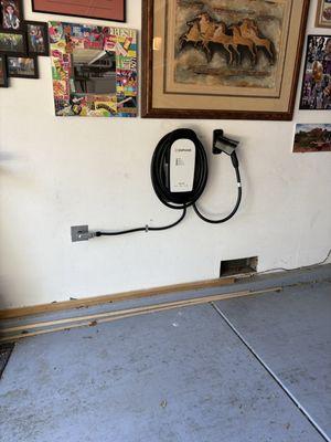 Level 2 EV Charger Installation!