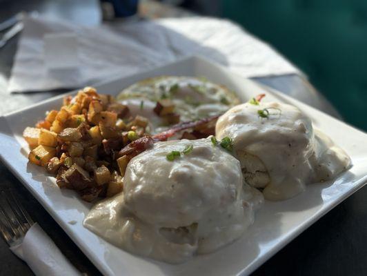 Biscuits and gravy