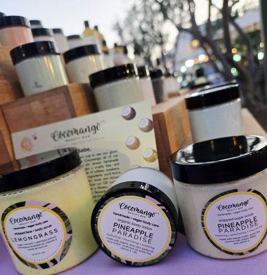 Cocomango Pineapple Paradise body scrub + Pineapple Paradise body lotion = Ready for Summer