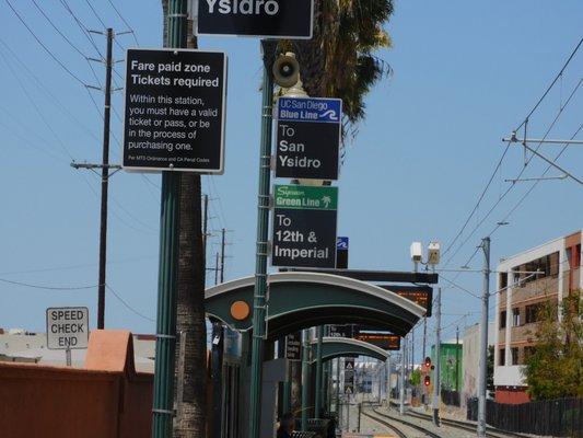 Washington Street Trolley Station