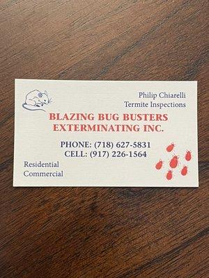 Blazing Bug Busters Pest Control