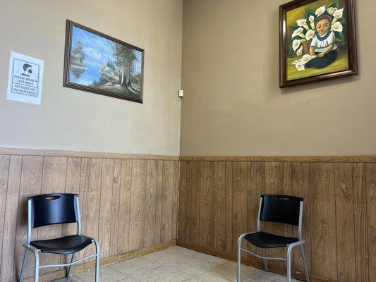 Waiting room.