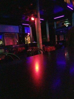 Having a beer and going to try some food. Looks a little slow, hopefully it picks up in a little while. At least you can grab a seat.