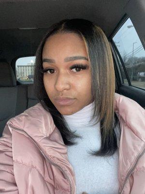 Fast service, just wanted root touched up more...great finish product l