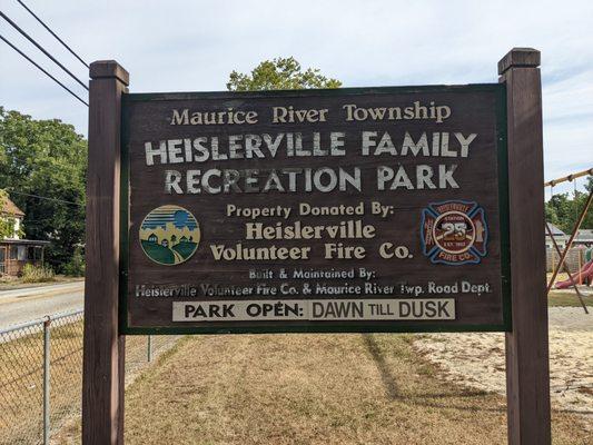 Heislerville Family Recreation Park
