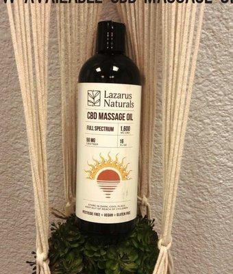 CBD Massage Oil