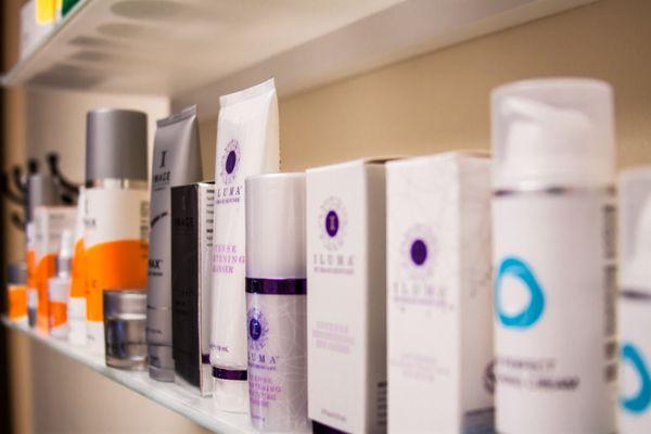 We use IMAGE skincare products