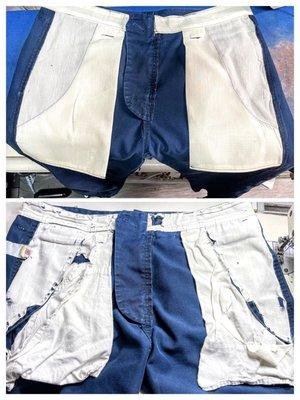 New pockets pants  
By sequins alterations