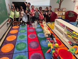 Getting ready to dance.