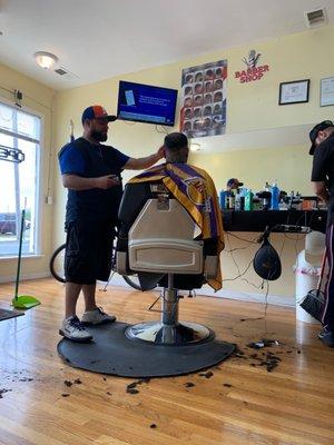 Montalvo's Barber & Record Shop